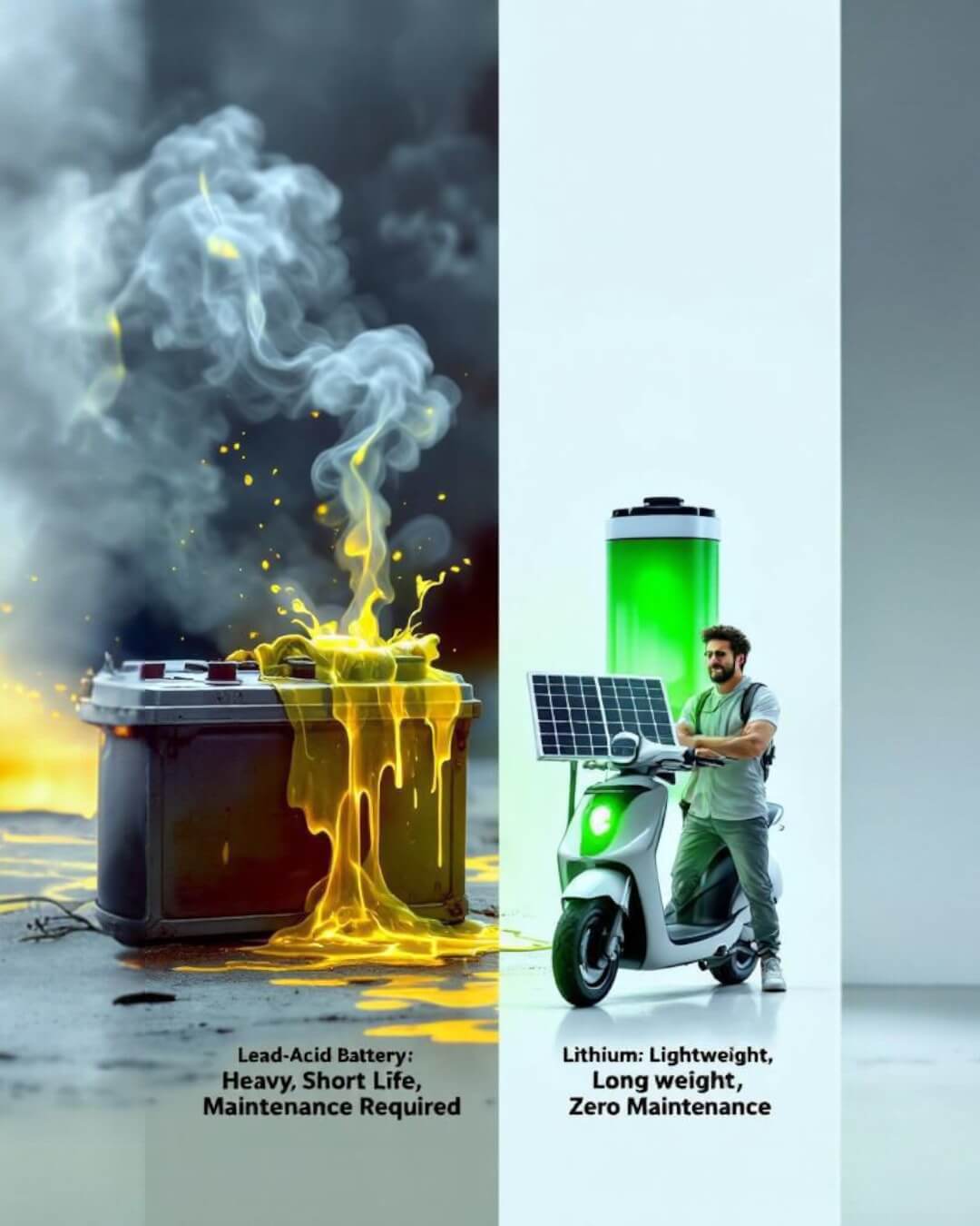 Greenvolt high-performance lithium drone battery