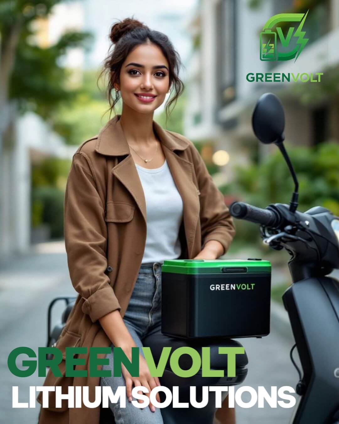 Greenvolt industrial lithium battery solution